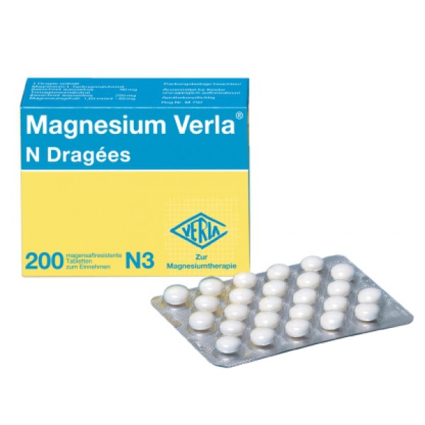 Магнезиум Верла Magnesium Verla N Dragees 10X100 шт